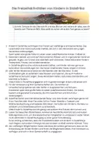 Vorschau - Arbeitsblätter - Kinder in Südafrika - 5 Schritt Lesemethode - Deckblatt