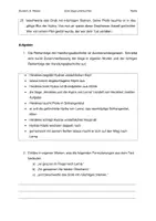 Vorschau - Klassenarbeiten - Klassenarbeit Deutsch 📚 – Erzählung (Sage) untersuchen: Herakles und die Hydra von Lerna: Inhaltszusammenfassung, Merkmale, Textverständnis, Verben mit EHZ - Seite 2
