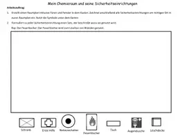 Vorschau - Arbeitsblätter - Sicherheit im Chemieunterricht - Deckblatt