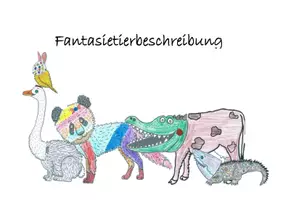 Vorschau - Stundenentwürfe - Tierbeschreibung (Note: 1,0) - Deckblatt