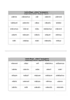 Vorschau - Interaktives Material - Latein-Bingo: "videre" konjugieren (im Aktiv) - Deckblatt