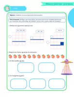 Vista previa - Unidades / Secuencias / Situaciones de Aprendizaje - Cartilla de refuerzo para matemáticas. Tema División - página 1