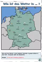 Vorschau - Arbeitsblätter - Materialpaket "Das Wetter beschreiben" DaZ / DaF / Deutsch / Sachunterricht - Seite 3