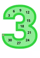 Vista previa - Hojas de trabajo - Las tablas de multiplicar: decoración, cuaderno y llavero. - página 2