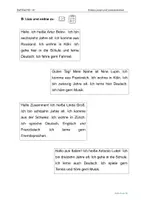 Vorschau - Arbeitsblätter - DaF/DaZ: einfache Lesetexte A0-A1_Anfänger - Seite 2