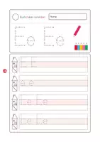Vorschau - Arbeitsblätter - Buchstaben schreiben Ee - Seite 3