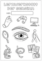 Vorschau - Unterrichtsreihen - Das Auge - Sehsinn - die 5 Sinne - Lernwerkstatt mit Experimenten - Seite 1
