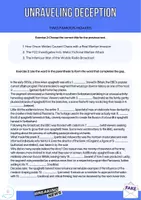 Προεπισκόπηση - Φύλλα εργασίας - Activities on April's Fool hoaxes (συνοδευτικό υλικό παρουσίασης) - Σελίδα 1