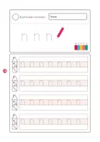 Vorschau - Arbeitsblätter - Buchstaben schreiben Nn - Seite 2