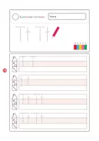 Vorschau - Arbeitsblätter - Buchstaben schreiben Tt - Seite 3