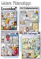 Vorschau - Arbeitsblätter - 50 Entdeckerkarten Stadt / Dorf / Gemeinde Ausflüge Klassenfahrt - Seite 1