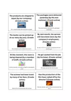 Vorschau - Spiele - Stop and Swap - Passive and Active Voice - Speaking - All Tenses - B1-B2 - Seite 3