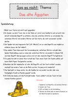 Vorschau - Spiele - Sag es nicht: Das alte Ägypten Edition - Seite 1