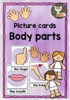 Vorschau - Poster - Bild-/ Wortkarten "Body parts" - Deckblatt