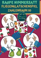 Vorschau - Fördermaterial/Inklusion - Fliegenklatschenspiel: Die kleine Raupe Nimmersatt - Deckblatt