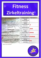 Vorschau - Stundenentwürfe - Fitness: Zirkeltraining - Unterrichtsentwurf Sport - Deckblatt