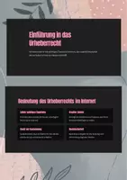 Vorschau - Präsentationen/Tafelbilder - Urheberrecht im Internet Interaktive Präsentation - Seite 1