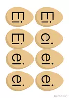 Vorschau - Unterrichtsreihen - Lauteinführung Buchstabeneinführung Ei Geschichte Tafelmaterial Grundschule Deutsch Klasse 1 - Seite 1