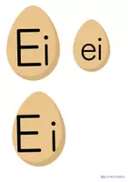 Vorschau - Unterrichtsreihen - Lauteinführung Buchstabeneinführung Ei Geschichte Tafelmaterial Grundschule Deutsch Klasse 1 - Seite 2