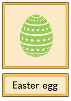 Vorschau - Fördermaterial/Inklusion - Easter Bild- und Wortkarten Ostern Englisch Klasse 3/ 4 - Seite 2