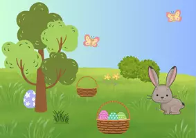 Vorschau - Fördermaterial/Inklusion - Easter Ostern English Wall Plakate Englisch Klasse 3/ 4 - Seite 3