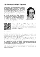 Vorschau - Arbeitsblätter - Clara Schumann für Kinder - Seite 1