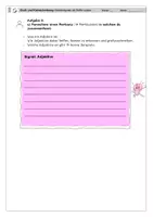 Vorschau - Arbeitsblätter - Groß- und Kleinschreibung - Nomensignale: Adjektive (Wortart wiederholen und als Nomensignal anwenden) - Seite 2