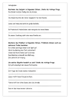 Vorschau - Arbeitsblätter - Die Satzglieder wiederholen Erklärung Aufgaben Lösung - Seite 3