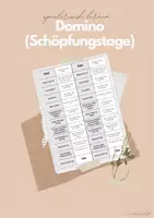 Vorschau - Spiele - Religion - Domino Schöpfungstage - Deckblatt