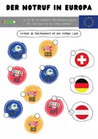 Vorschau - Arbeitsblätter - Erste Hilfe: Der Notruf in Europa - Seite 3