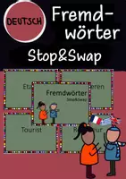 Vorschau - Spiele - Fremdwörter: Stop&Swap | Buchstabierquiz (Rechtschreibung) - Deckblatt