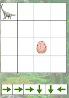 Aperçu - Apprentissages en autonomie - Se déplacer dans un quadrillage (dinosaures) - Page de couverture