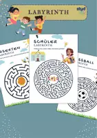 Vorschau - Arbeitsblätter - 🌀 Labyrinth-Spaß für Vertretungsstunden & Lückenfüller 🌀 - Deckblatt