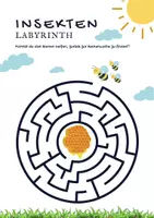 Vorschau - Arbeitsblätter - 🌀 Labyrinth-Spaß für Vertretungsstunden & Lückenfüller 🌀 - Seite 1