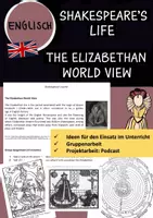 Vorschau - Arbeitsblätter - Shakespeare's world: The Elizabethan World View (Oberstufe) - Deckblatt