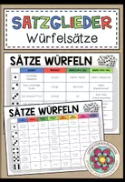 Vorschau - Arbeitsblätter - SATZGLIEDER - Würfelsätze - Deckblatt