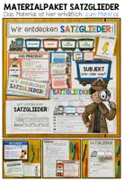 Vorschau - Arbeitsblätter - SATZGLIEDER - Materialpaket (3.-5. Schulstufe) - Seite 1