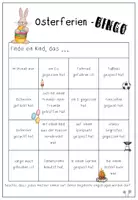Vorschau - Spiele - Osterferien Bingo - Seite 1