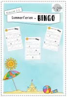 Vorschau - Spiele - Sommerferien-Bingo - Deckblatt