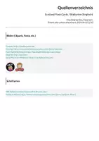 Vorschau - Bildkarten - Scotland Flash Cards / Bildkarten (Englisch) - Seite 1