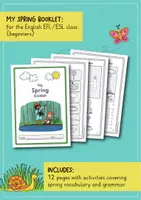 Vista previa - Hojas de trabajo - My spring booklet - cuaderno de actividades (inglés) - página 1