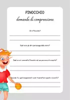 anteprima - Altro tipo di materiale - Pacchetto didattico completo a tema Pinocchio - Pagina 2