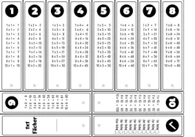 Vorschau - Fördermaterial/Inklusion - Der Einmaleins Fächer - Multiplikation leicht gemacht! (1x1) - Seite 3