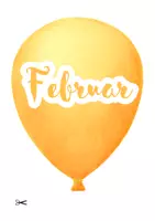 Vorschau - Mal- und Bastelvorlagen - Geburtstagskalender Ballons / Bastelvorlage - Seite 3