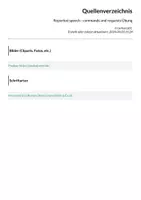 Vorschau - Arbeitsblätter - Reported speech - commands and requests Übung - Seite 1