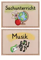 Vorschau - Poster - Tagestransparenz für die Grundschule: Tafelkarten - Seite 3