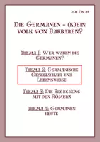Vorschau - Unterrichtsreihen - Das Antike Rom Unterrichtsreihe - Die Germanen (Teil 2) - Seite 1