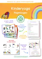 Vorschau - Stundenentwürfe - Kinderyoga Regenbogen - Deckblatt