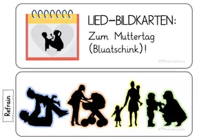Vorschau - Bildkarten - Lied-Bildkarten: Zum Muttertag - Seite 2