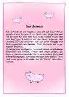 Vorschau - Arbeitsblätter - Textsammlung Tiere - Seite 1
